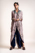 Tail-Coat With Drape Pants Set